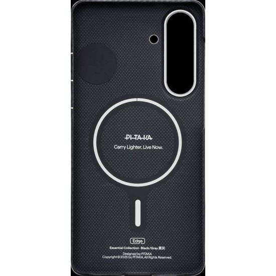 Husa Pitaka Edge pentru Samsung Galaxy S26+, Twill Negru/Gri Husa Pitaka Edge pentru Samsung Galaxy S26+, Twill Negru/Gri (S26 Plus, KS2601S) by www.silkase.ro