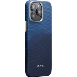 Husă Premium Pitaka Ultra-Slim iPhone 16 Pro Max, Over the Horizon (PitaTap), Fibră Aramidă