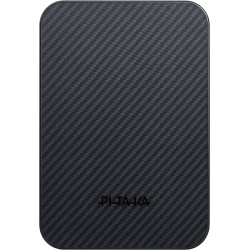 Baterie Externa Pitaka Power Bank Qi2, 10 000 mAh, MagSafe, Black/Grey