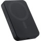 Baterie Externa Pitaka Power Bank Qi2, 10 000 mAh, MagSafe, Black/Grey (Baterii Externe (Powerbanks), PBQ2501) by www.silkase.ro