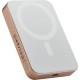 Baterie Externă Pitaka Power Bank Qi2, 10.000 mAh, Golden Glint (Baterii Externe (Powerbanks), PBQ2504) by www.silkase.ro