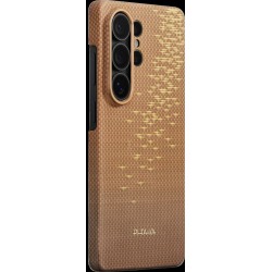 Husa Pitaka Edge pentru Samsung Galaxy S26 Ultra, Golden Glint