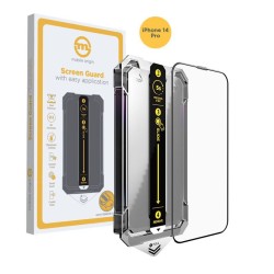 Folie sticla transparenta cu sistem de montare Mobile Origin Screen Guard compatibil cu iPhone 14 Pro
