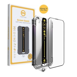 Folie sticla transparenta cu sistem de montare Mobile Origin Screen Guard compatibil cu iPhone 14 Pro Max