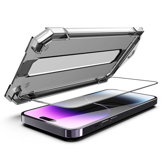 Folie sticla transparenta cu sistem de montare Mobile Origin Screen Guard compatibil cu iPhone 14 Pro Max (Mobile Origin, Ingredi) by www.silkase.ro Folie sticla transparenta cu sistem de montare Mobile Origin Screen Guard compatibil cu iPhone 14 Pro Max (Ingredi, SGZ-i14ProMax) by www.silkase.ro