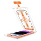 Set 2 folii sticla transparente cu sistem de montare Mobile Origin Screen Guard compatibil cu iPhone 11 / XR (Ingredi, SGA-i11-2pk) by www.silkase.ro