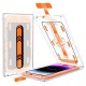 Set 2 folii sticla transparente cu sistem de montare Mobile Origin Screen Guard compatibil cu iPhone 11 / XR (Ingredi, SGA-i11-2pk) by www.silkase.ro