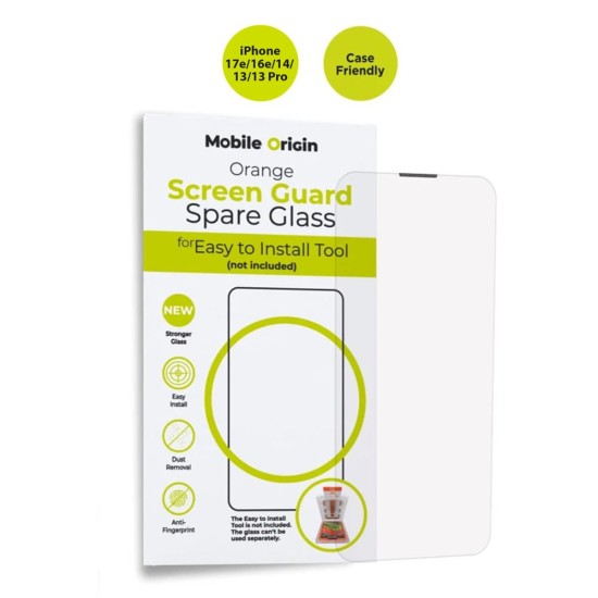 Folie Sticla pentru Apple iphone 16e/ iPhone 14/ iPhone 13/ iPhone 13 Pro, Mobile Origin, transparent (Mobile Origin, iPhone 16e) by www.silkase.ro Folie Sticla pentru Apple iphone 17e/16e/ iPhone 14/ iPhone 13/ iPhone 13 Pro, Mobile Origin, transparent (iPhone 17e, SGA-SP-i14) by www.silkase.ro