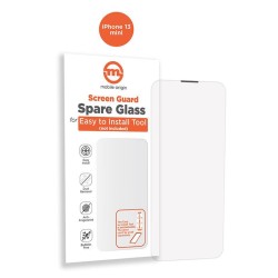 Folie sticla de rezerva pentru kit Mobile Origin Orange Screen Guard Spare compatibila cu iPhone 13 Mini Clear