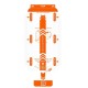 Folie sticla de rezerva pentru kit Mobile Origin Orange Screen Guard Spare compatibila cu iPhone 13 Mini Clear (Ingredi, SGA-SP-i13m) by www.silkase.ro