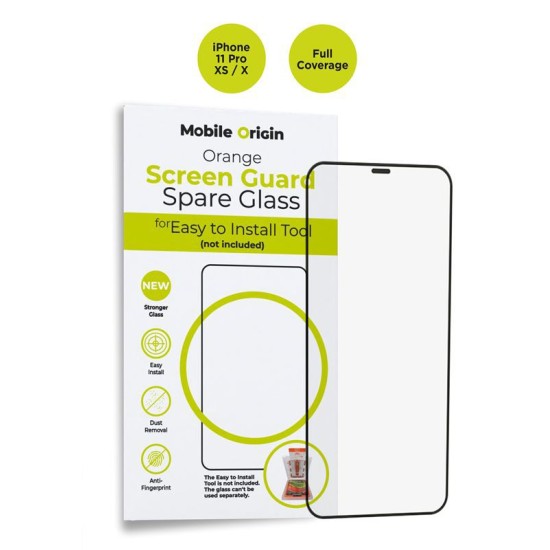 Folie sticla de rezerva pentru kit Mobile Origin Orange Screen Guard Spare compatibila cu iPhone 11 Pro / XS / X Black (Mobile Origin, Ingredi) by www.silkase.ro Folie sticla de rezerva pentru kit Mobile Origin Orange Screen Guard Spare compatibila cu iPhone 11 Pro / XS / X Black (Ingredi, SGA-SP-i11Pro) by www.silkase.ro
