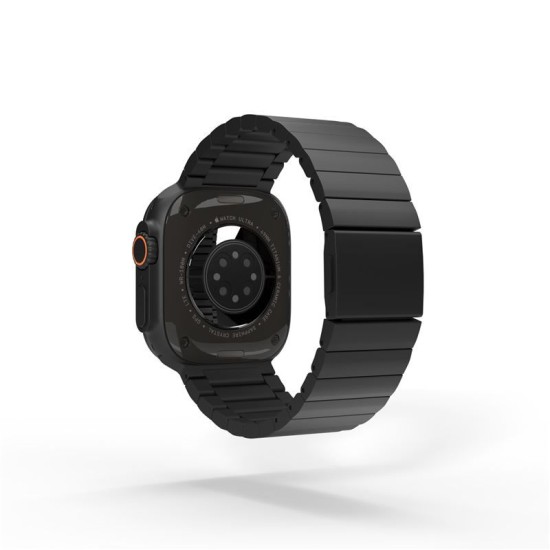 Curea titan Mobile Origin Titanium compatibila cu Apple Watch 4/5/6/7/8/9/SE/Ultra1/2 42/44/45/49mm Black (Mobile Origin, Ingredi) by www.silkase.ro Curea titan Mobile Origin Titanium compatibila cu Apple Watch 4/5/6/7/8/9/SE/Ultra1/2 42/44/45/49mm Black (Ingredi, AWTB-TITAN-BLK) by www.silkase.ro