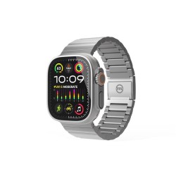 Curea titan Mobile Origin Titanium compatibila cu Apple Watch 4/5/6/7/8/9/SE/Ultra1/2 42/44/45/49mm Silver Curea titan Mobile Origin Titanium compatibila cu Apple Watch 4/5/6/7/8/9/SE/Ultra1/2 42/44/45/49mm Silver