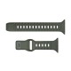 MOBILE ORIGIN Curea Apple Watch 49/46/45/44mm (Ultra 3-1/Seria 11), Verde Măsliniu (Audi, AWS-01-GRN) by www.silkase.ro