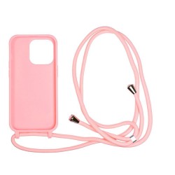Husa Mobile Origin Lanyard compatibila cu iPhone 14 Pro Pink Husa Mobile Origin Lanyard compatibila cu iPhone 14 Pro Pink