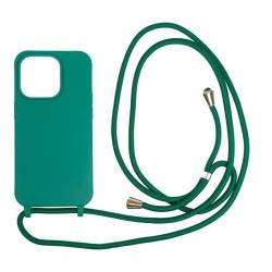 Husa Mobile Origin Lanyard compatibila cu iPhone 14 Pro Green