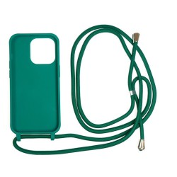 Husa Mobile Origin Lanyard compatibila cu iPhone 14 Pro Green Husa Mobile Origin Lanyard compatibila cu iPhone 14 Pro Green