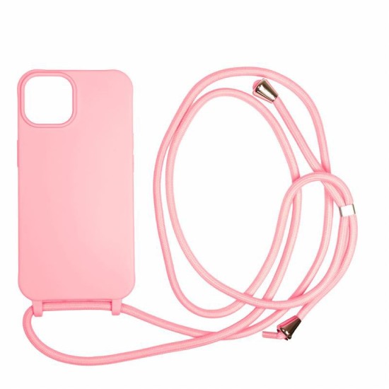 Husa Mobile Origin Lanyard compatibila cu iPhone 14 Pink (Mobile Origin, iPhone 14) by www.silkase.ro Husa Mobile Origin Lanyard compatibila cu iPhone 14 Pink (iPhone 14, LYC-S-PNK-14) by www.silkase.ro