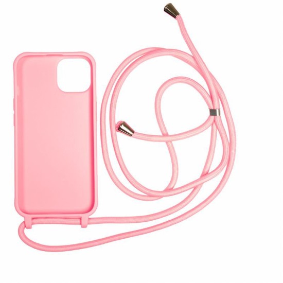 Husa Mobile Origin Lanyard compatibila cu iPhone 14 Pink (Mobile Origin, iPhone 14) by www.silkase.ro Husa Mobile Origin Lanyard compatibila cu iPhone 14 Pink (iPhone 14, LYC-S-PNK-14) by www.silkase.ro