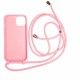 Husa Mobile Origin Lanyard compatibila cu iPhone 14 Pink (Mobile Origin, iPhone 14) by www.silkase.ro Husa Mobile Origin Lanyard compatibila cu iPhone 14 Pink (iPhone 14, LYC-S-PNK-14) by www.silkase.ro