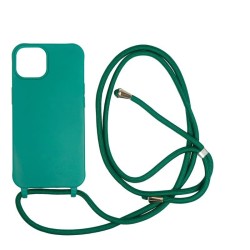 Husa Mobile Origin Lanyard compatibila cu iPhone 14 Green