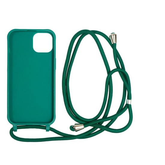 Husa Mobile Origin Lanyard compatibila cu iPhone 14 Green (Mobile Origin, iPhone 14) by www.silkase.ro Husa Mobile Origin Lanyard compatibila cu iPhone 14 Green (iPhone 14, LYC-S-GRN-14) by www.silkase.ro