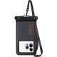 Husa waterproof universala Mobile Origin pentru dispozitive 6.5 inch, IPX8, Negru/Portocaliu (Huse Waterproof și Subacvatice, DBL-BLK-ORG01) by www.silkase.ro