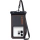 Husa waterproof universala Mobile Origin pentru dispozitive 6.8 inch, IPX8, Negru/Portocaliu (Huse Waterproof și Subacvatice, DBXL-BLK-ORG01) by www.silkase.ro
