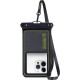 Husa waterproof universala Mobile Origin pentru dispozitive 6.8 inch, IPX8, Negru/Verde (Huse Waterproof și Subacvatice, DBXL-BLK-GRN01) by www.silkase.ro