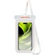 Husa waterproof universala Mobile Origin pentru dispozitive 6.8 inch, IPX8, Alb/Portocaliu (Huse Waterproof și Subacvatice, DBXL-WHT-ORG01) by www.silkase.ro