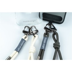 Snur pentru Telefon Mobile Origin Lanyard, 6 mm, Negru, Lungime 82-163 cm