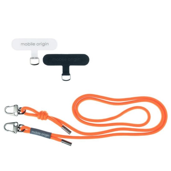 Snur pentru carcase Mobile Origin Lanyard Rope, 6 mm, Ajustabil 82-163cm, Portocaliu (Mobile Origin, Accesorii telefoane) by www.silkase.ro Snur pentru carcase Mobile Origin Lanyard Rope, 6 mm, Ajustabil 82-163cm, Portocaliu (Șnururi și Curele Telefon, LYR-UNI-ORG) by www.silkase.ro