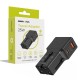 Incarcator retea tip adaptor Mobile Origin Travel, EU/US/UK/AU, 25W, USB/USB-C, Negru (Incarcatoare, TAD25-2P-BLK) by www.silkase.ro
