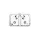 Incarcator retea tip adaptor Mobile Origin Travel, EU/US/UK/AU, 25W, USB/USB-C, Alb (Incarcatoare, TAD25-2P-WHT) by www.silkase.ro