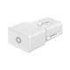 Incarcator retea tip adaptor Mobile Origin Travel, EU/US/UK/AU, 25W, USB/USB-C, Alb (Incarcatoare, TAD25-2P-WHT) by www.silkase.ro
