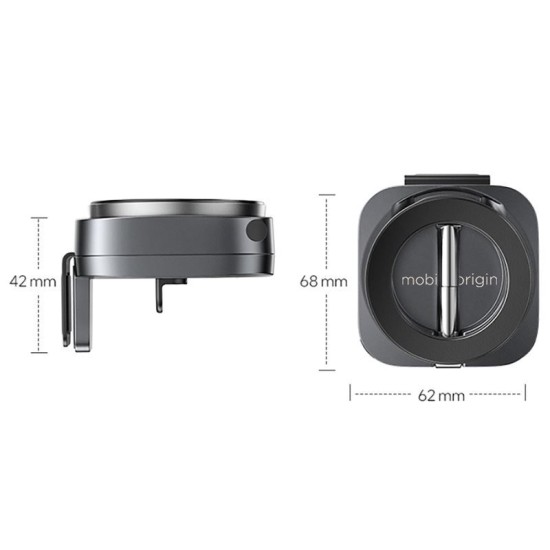 Suport universal de calatorie pentru telefon Mobile Origin (Ingredi, UTH-BLK-MSC) by www.silkase.ro