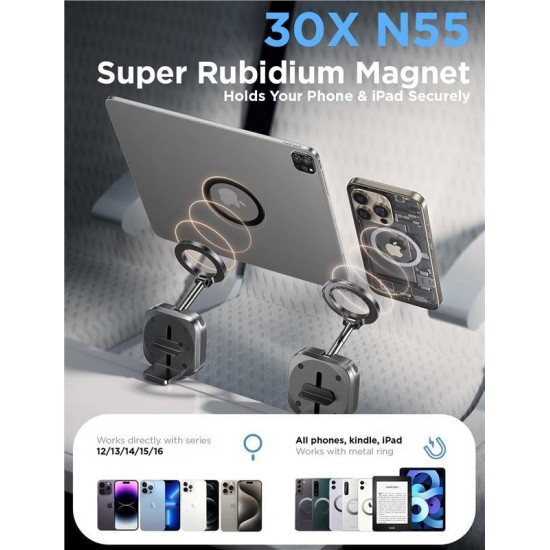 Suport universal de calatorie pentru telefon Mobile Origin (Ingredi, UTH-BLK-MSC) by www.silkase.ro