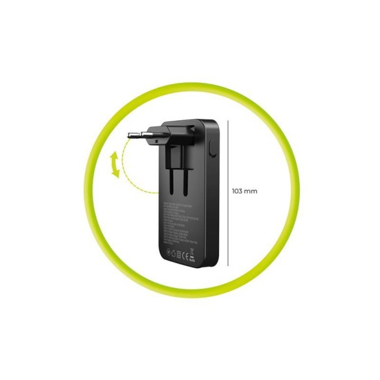 Incarcator retea Mobile Origin GaN 3, USB, 2x USB-C, 65W, Design slim, Negru (Mobile Origin, Incarcatoare) by www.silkase.ro Incarcator retea Mobile Origin GaN 3, USB, 2x USB-C, 65W, Design slim, Negru (Incarcatoare, GAN-65W-SLM-BLK) by www.silkase.ro