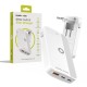 Incarcator retea Mobile Origin GaN 3, USB, 2x USB-C, 65W, Design slim, Alb (Incarcatoare, GAN-65W-SLM-WHT) by www.silkase.ro