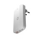Incarcator retea Mobile Origin GaN 3, USB, 2x USB-C, 65W, Design slim, Alb (Incarcatoare, GAN-65W-SLM-WHT) by www.silkase.ro