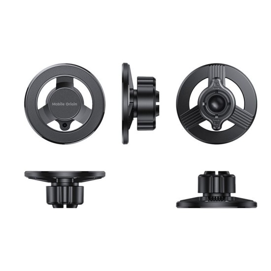 Suport auto Mobile Origin, Air Vent Mount, Compatibil MagSafe, Rotire 360 grade, Negru (Mobile Origin, Suport auto) by www.silkase.ro Suport auto Mobile Origin, Air Vent Mount, Compatibil MagSafe, Rotire 360 grade, Negru (Suport auto, FRL-MGCH-01-BLK) by www.silkase.ro