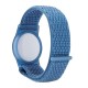 Husa si curea Mobile Origin Strap compatibila cu Apple AirTag Blue (Ingredi, FRL-ATSTR-BLU) by www.silkase.ro
