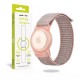 Husa si curea Mobile Origin Strap compatibila cu Apple AirTag Pink (Ingredi, FRL-ATSTR-PNK) by www.silkase.ro