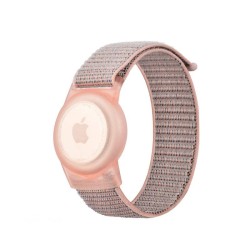 Husa si curea Mobile Origin Strap compatibila cu Apple AirTag Pink Husa si curea Mobile Origin Strap compatibila cu Apple AirTag Pink