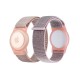 Husa si curea Mobile Origin Strap compatibila cu Apple AirTag Pink (Ingredi, FRL-ATSTR-PNK) by www.silkase.ro