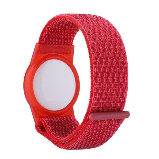 Husa si curea Mobile Origin Strap compatibila cu Apple AirTag Red (Mobile Origin, Ingredi) by www.silkase.ro Husa si curea Mobile Origin Strap compatibila cu Apple AirTag Red (Ingredi, FRL-ATSTR-RED) by www.silkase.ro