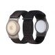 Husa si curea Mobile Origin Strap compatibila cu Apple AirTag Black (Ingredi, FRL-ATSTR-BLK) by www.silkase.ro
