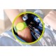 Husa si curea Mobile Origin Strap compatibila cu Apple AirTag Black (Ingredi, FRL-ATSTR-BLK) by www.silkase.ro