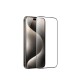 Folie sticla Mobile Origin EasyGlass compatibila cu iPhone 15 Pro Black (Ingredi, FRL-EG-i15Pro) by www.silkase.ro
