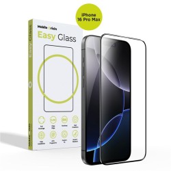 Folie sticla Mobile Origin EasyGlass compatibila cu iPhone 16 Pro Max Black
